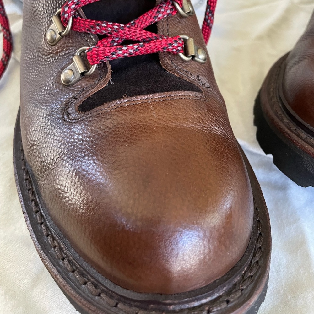 Leather boots
